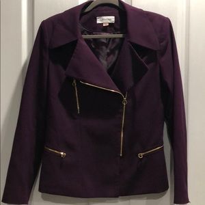 Calvin Klein size 10 Moto jacket